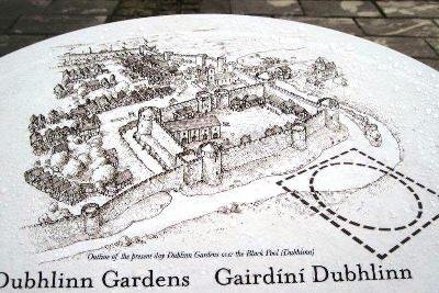 Dublin Gardens:  Site of Balck Pool