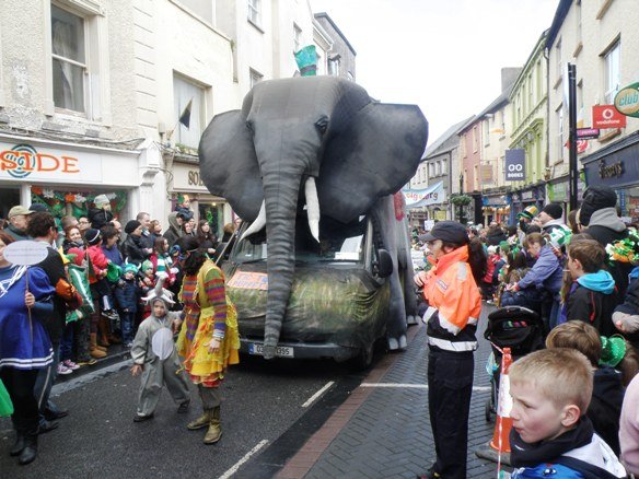 St. Pat's Parade in Ennis, Clare, Ireland