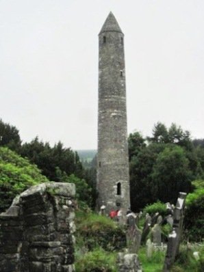 Glendalough tower Wicklow